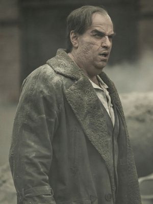 Colin Farell The Penguin S01 Grey Trench Coat