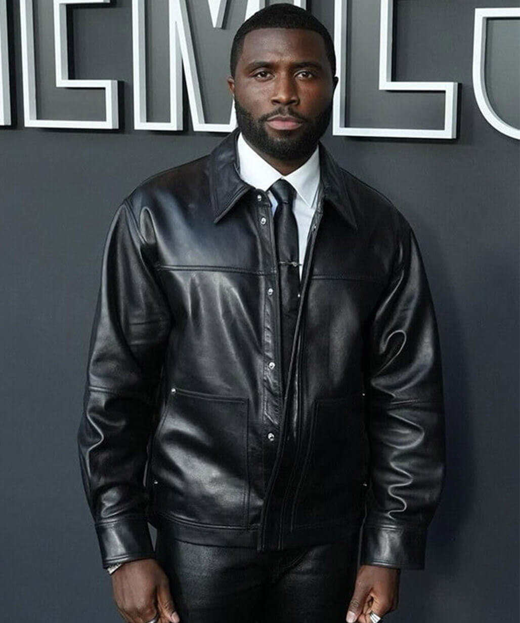 Coltrane Wilder Nemesis 2026 Premiere Black Leather Jacket