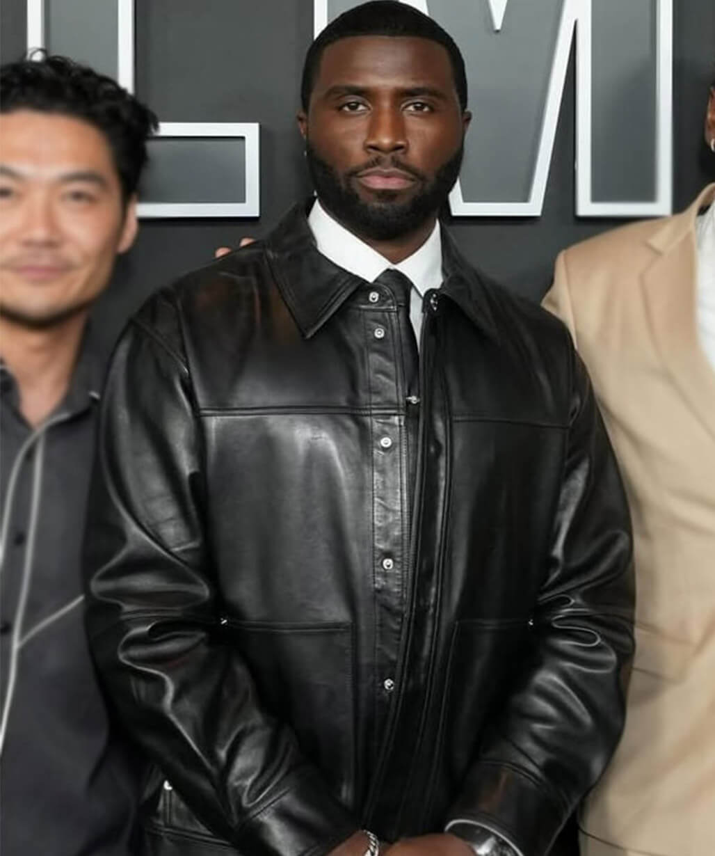 Coltrane Wilder Nemesis 2026 Premiere Black Leather Jacket