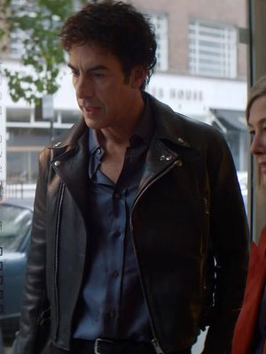 Damien Sachs Ladies First 2026 Black Leather Jacket