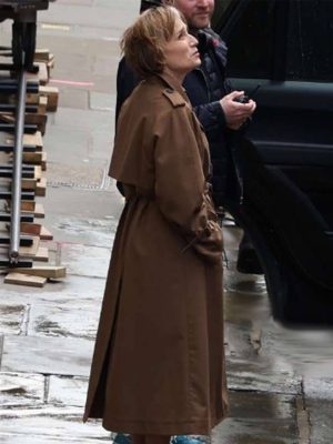 Diana Taverner Slow Horses S04 Brown Coat
