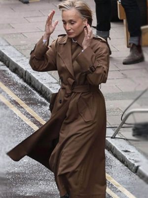 Diana Taverner Slow Horses S04 Brown Coat