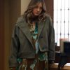 Ebby Elliot All Her Fault S01 Green Cotton Jacket