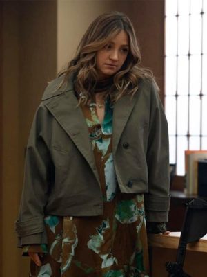 Ebby Elliot All Her Fault S01 Green Cotton Jacket