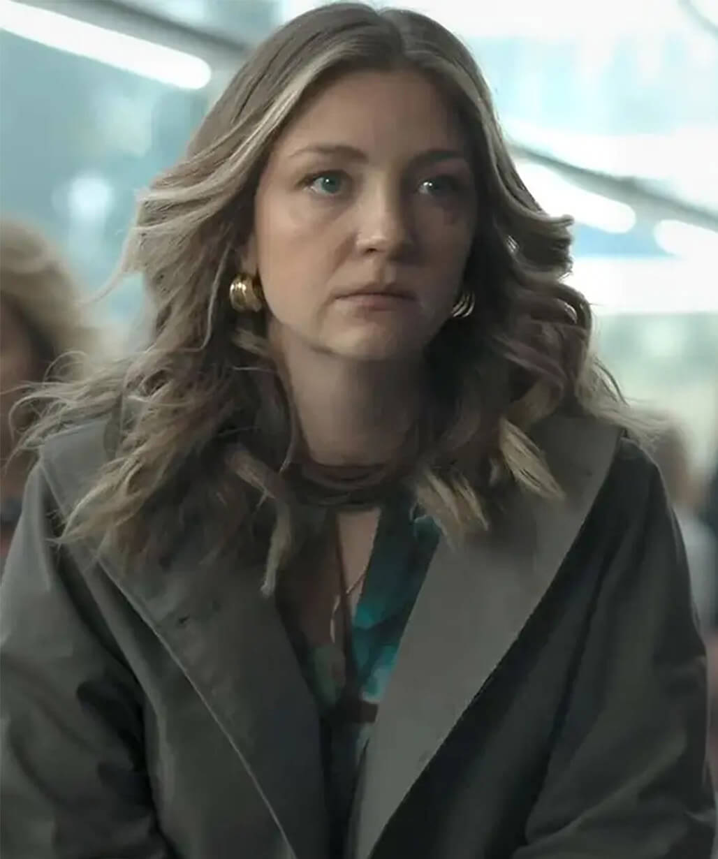 Ebby Elliot All Her Fault S01 Green Cotton Jacket