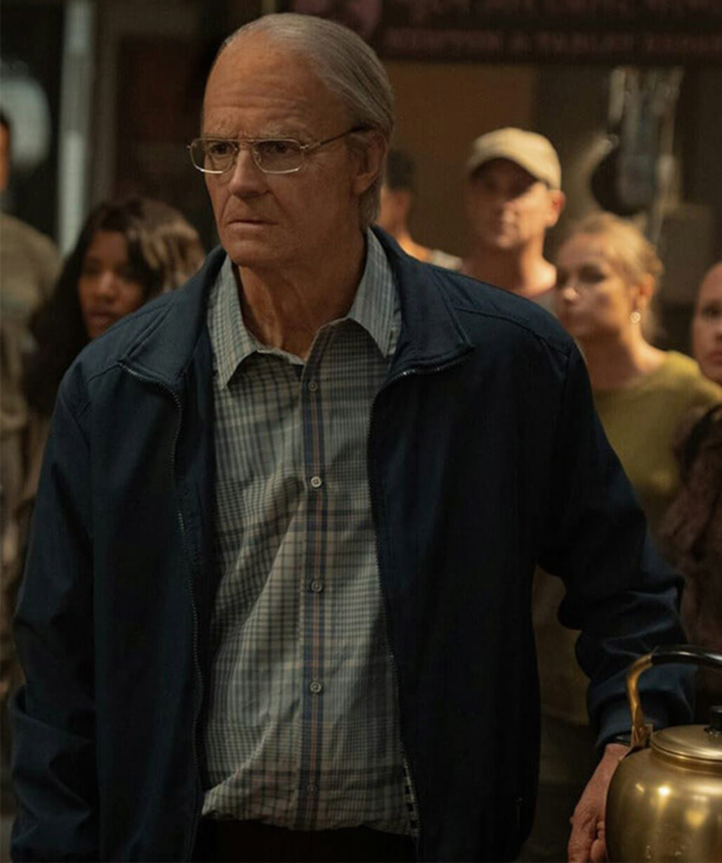 For All Mankind S05 Ed Baldwin Blue Cotton Jacket