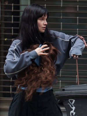Furious 2026 Emmy Rossum Grey Track Jacket