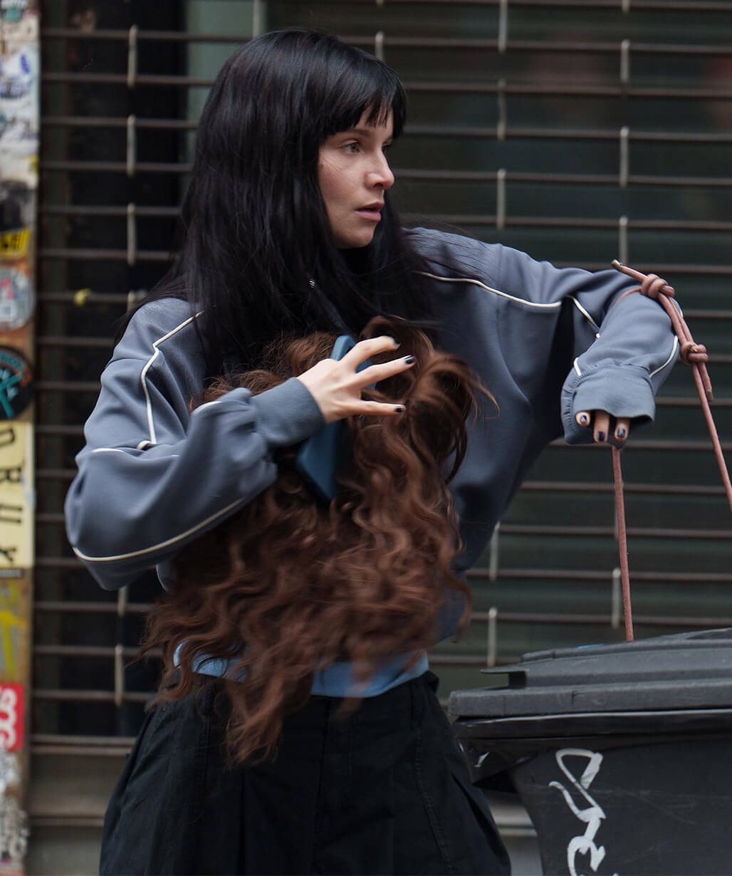 Furious 2026 Emmy Rossum Grey Track Jacket