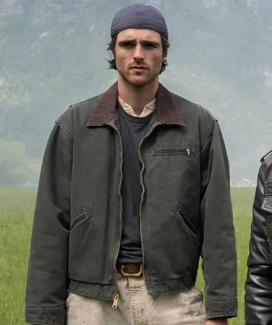 Jacob Elordi The Dog Stars 2026 Green Jacket