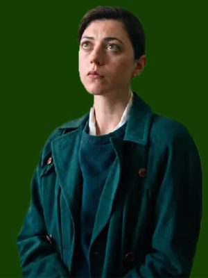 Jasmin Blackborow Legends 2026 Green Trench Coat