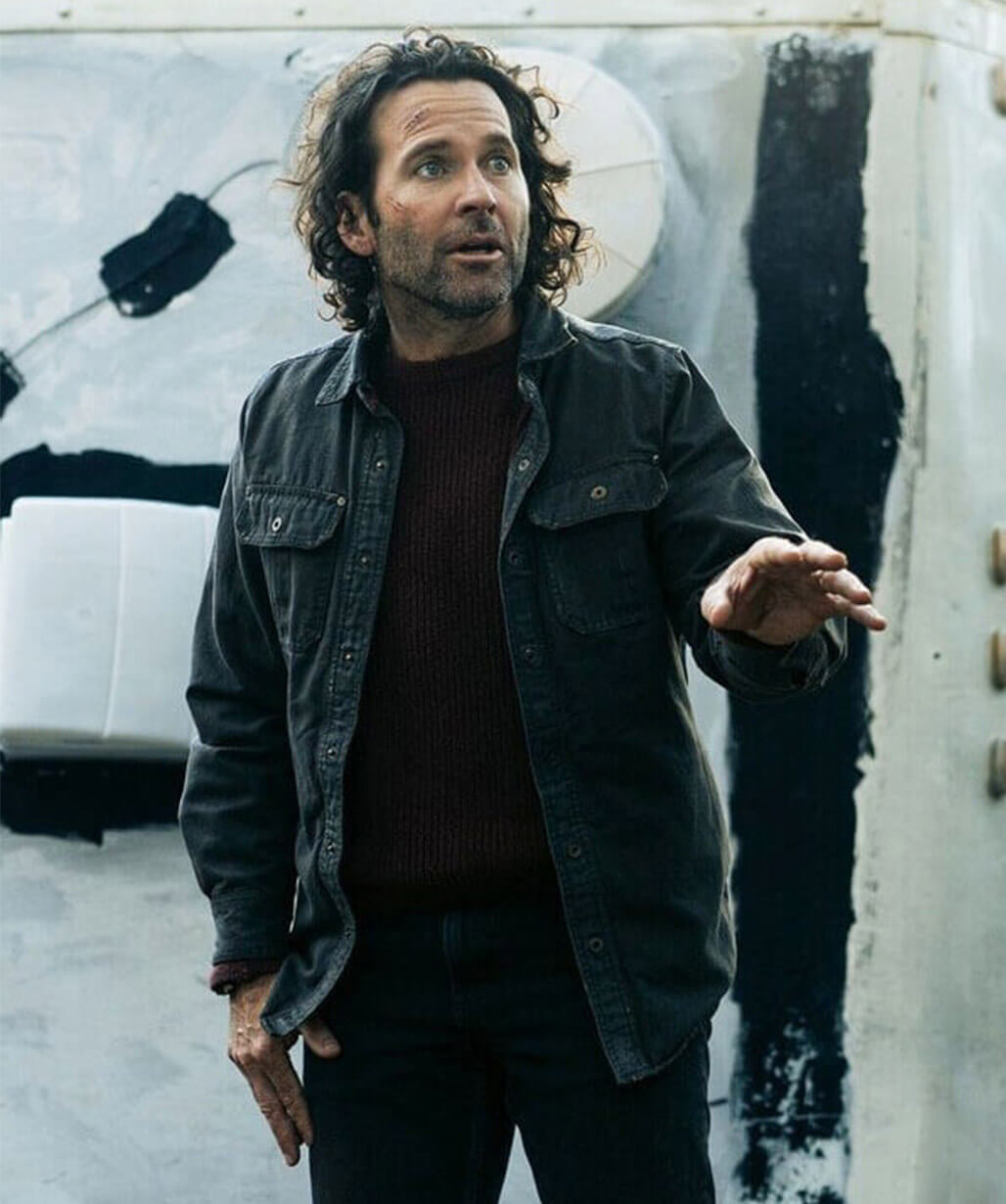 Jim Matthews From S02 Black Cotton Jacket