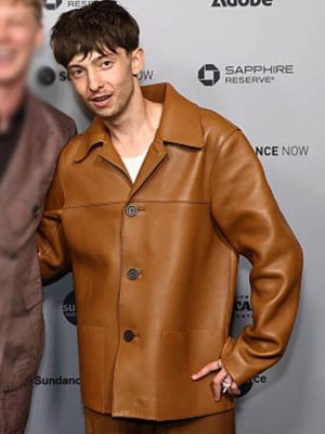Joe Bird Leviticus 2026 Brown Leather Jacket