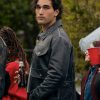 Justin Kohl Off Campus S01 Black Leather Jacket