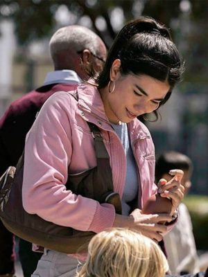 Kartiah Vergara All Her Fault S01 Pink Cotton Jacket