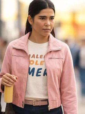 Kartiah Vergara All Her Fault S01 Pink Cotton Jacket