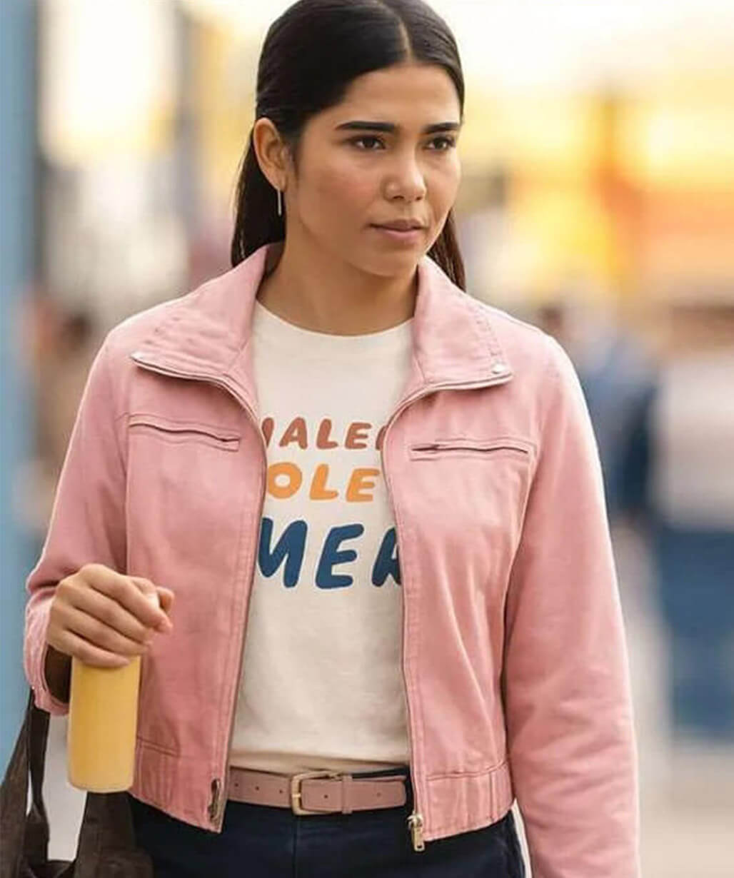 Kartiah Vergara All Her Fault S01 Pink Cotton Jacket