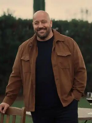 Kevin James Solo Mio 2026 Brown Cotton Jacket