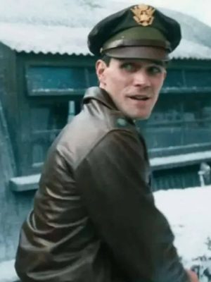 KJ Apa Jimmy 2026 Brown Leather Jacket