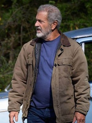 Mel Gibson Hunting S01 Brown Cotton Jacket