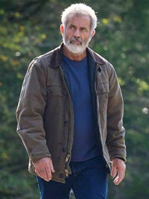 Mel Gibson Hunting S01 Brown Cotton Jacket