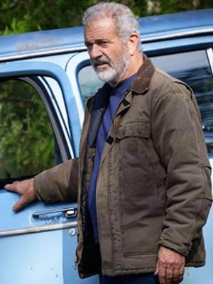 Mel Gibson Hunting S01 Brown Cotton Jacket