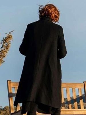 Miss You Love You 2026 Allison Janney Black Wool Coat