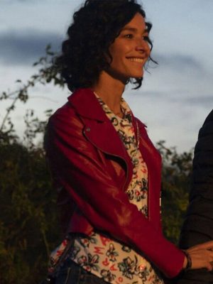 Nicole Grimaudo Solo Mio 2026 Cropped Leather Jacket