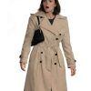 Not Suitable For Work 2026 Ella Hunt Beige Trench Coat