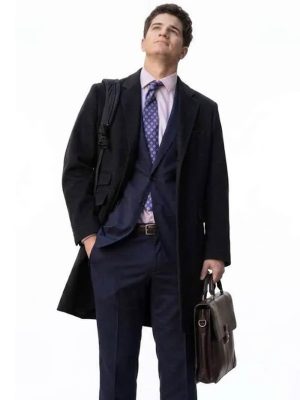 Not Suitable for Work 2026 Will Angus Black Wool Coat