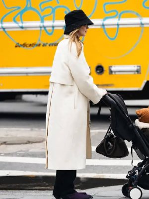 NYC 2026 Jennifer Lawrence Wool Coat