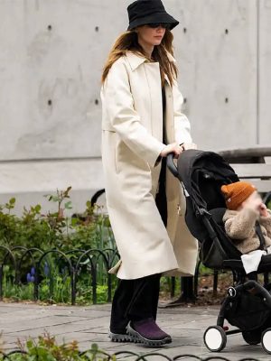 NYC 2026 Jennifer Lawrence Wool Coat