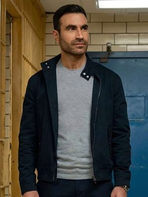 Office Romance 2026 Brett Goldstein Black Jacket