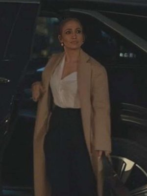 Office Romance 2026 Jennifer Lopez Wool Coat