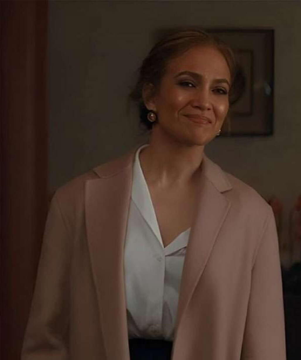 Office Romance 2026 Jennifer Lopez Wool Coat
