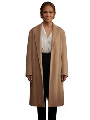 Office Romance 2026 Jennifer Lopez Wool Coat
