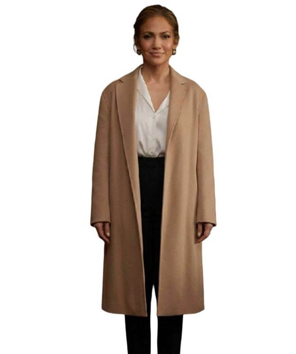 Office Romance 2026 Jennifer Lopez Wool Coat