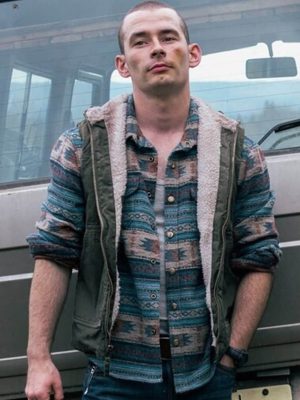 Randall Kirkland From S02 Green Cotton Vest