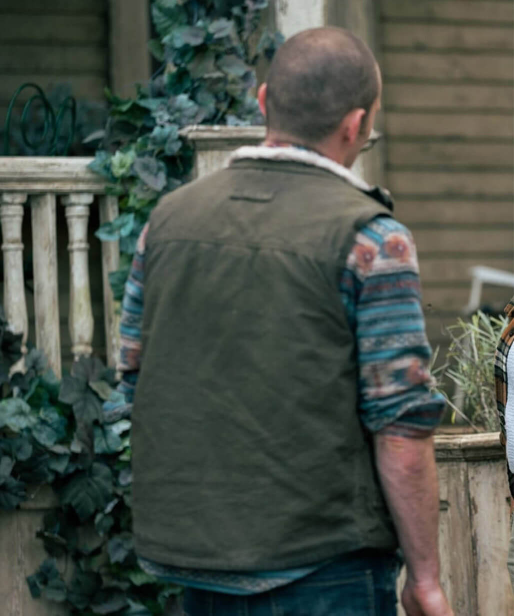 Randall Kirkland From S02 Green Cotton Vest