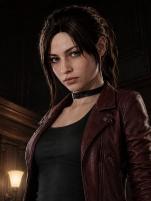 Resident Evil - Code: Veronica Claire Leather Jacket