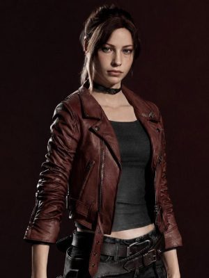 Resident Evil - Code: Veronica Claire Leather Jacket
