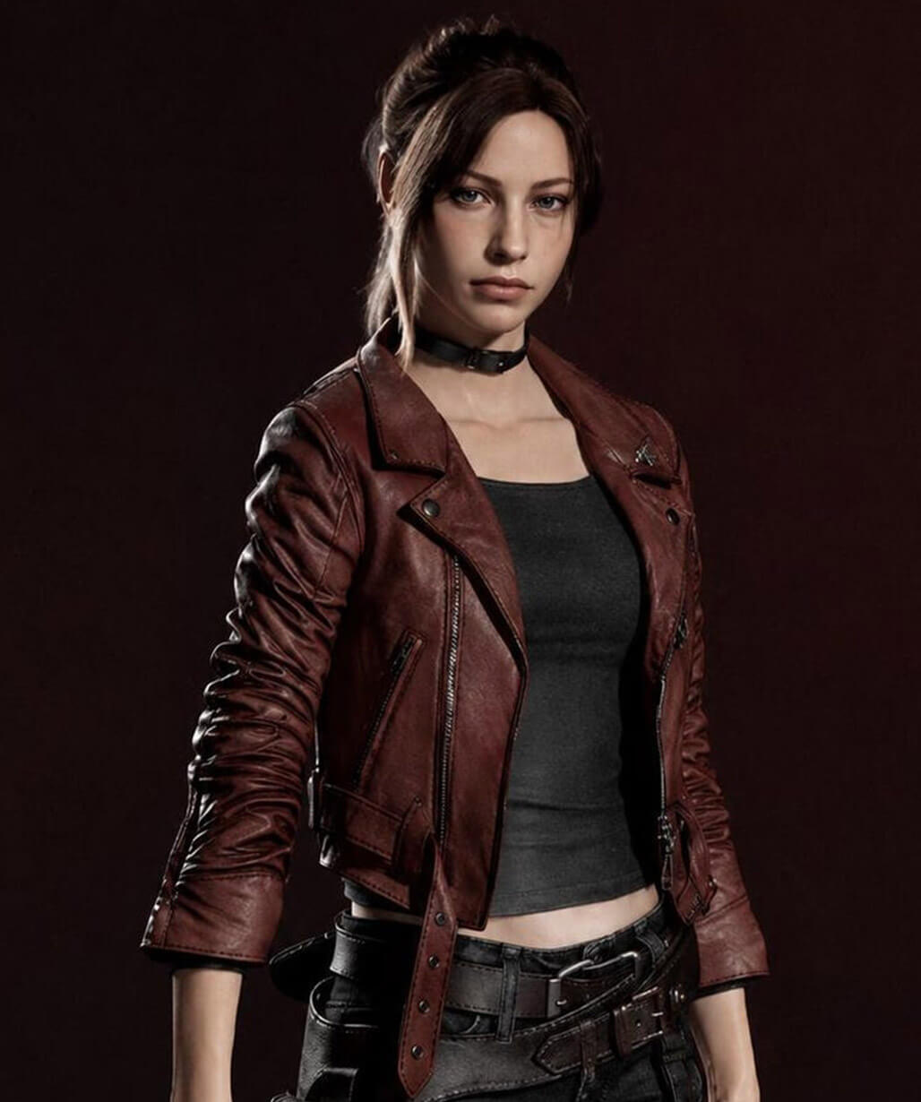 Resident Evil - Code: Veronica Claire Leather Jacket