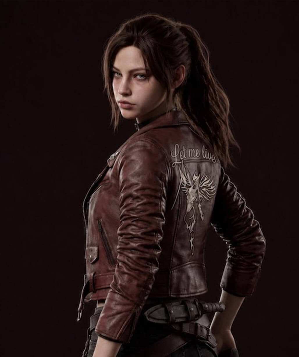 Resident Evil - Code: Veronica Claire Leather Jacket