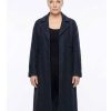 Ride or Die 2026 Hannah Waddingham Black Wool Coat