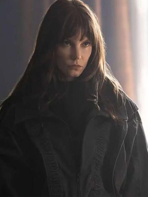Ride or Die 2026 Sylvia Hoeks Black Cotton Jacket