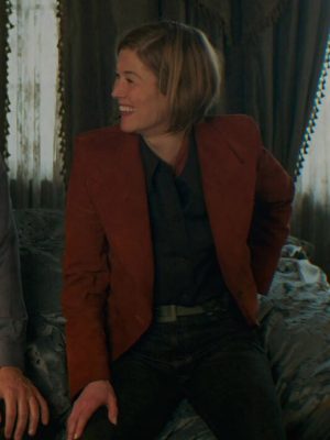 Rosamund Pike Ladies First 2026 Wool Blazer