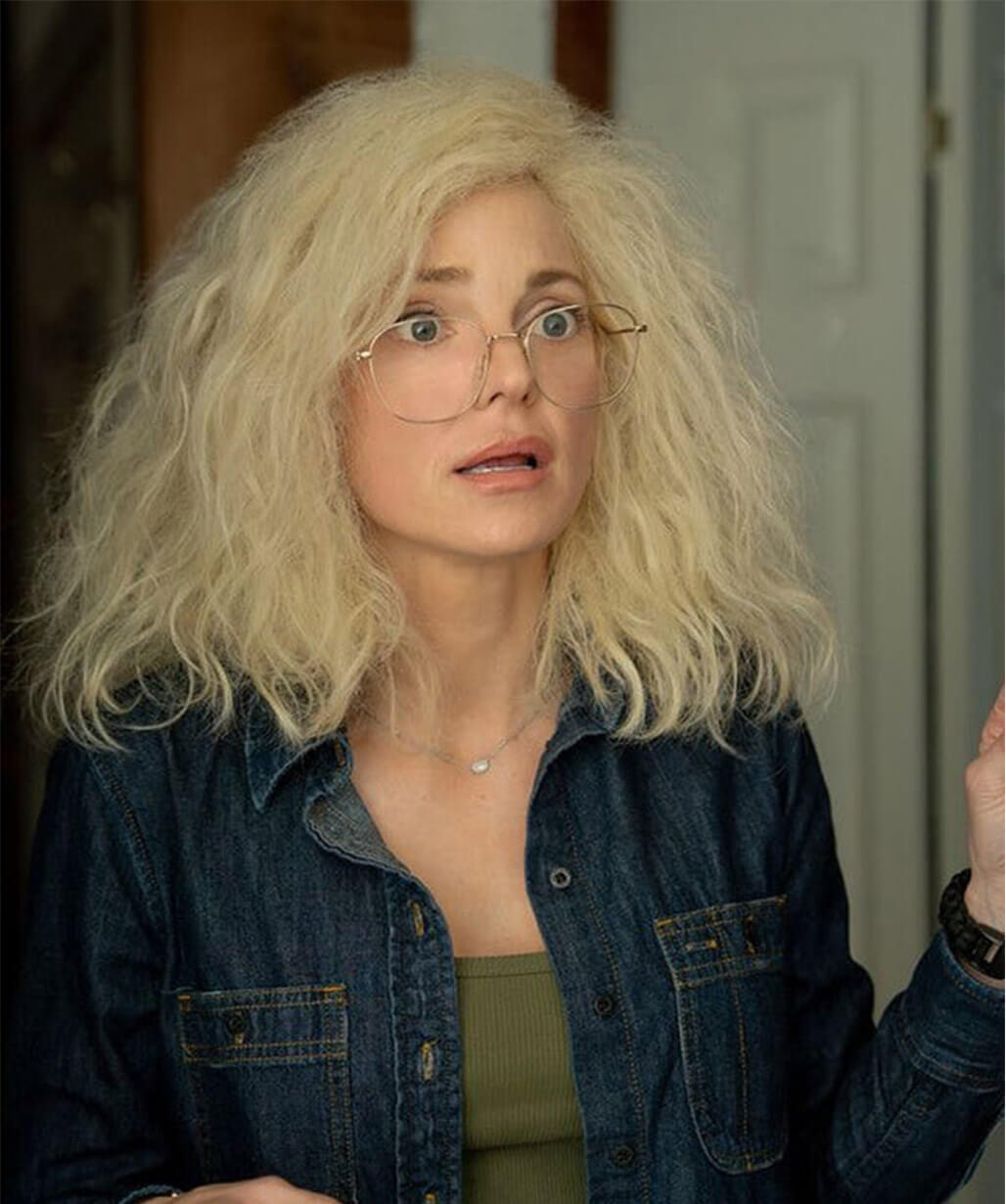 Scary Movie 2026 Anna Faris Blue Denim Jacket