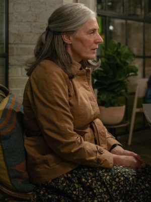 Slow Horses S03 Saskia Reeves Brown Cotton Jacket
