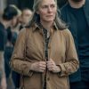 Slow Horses S03 Saskia Reeves Brown Cotton Jacket