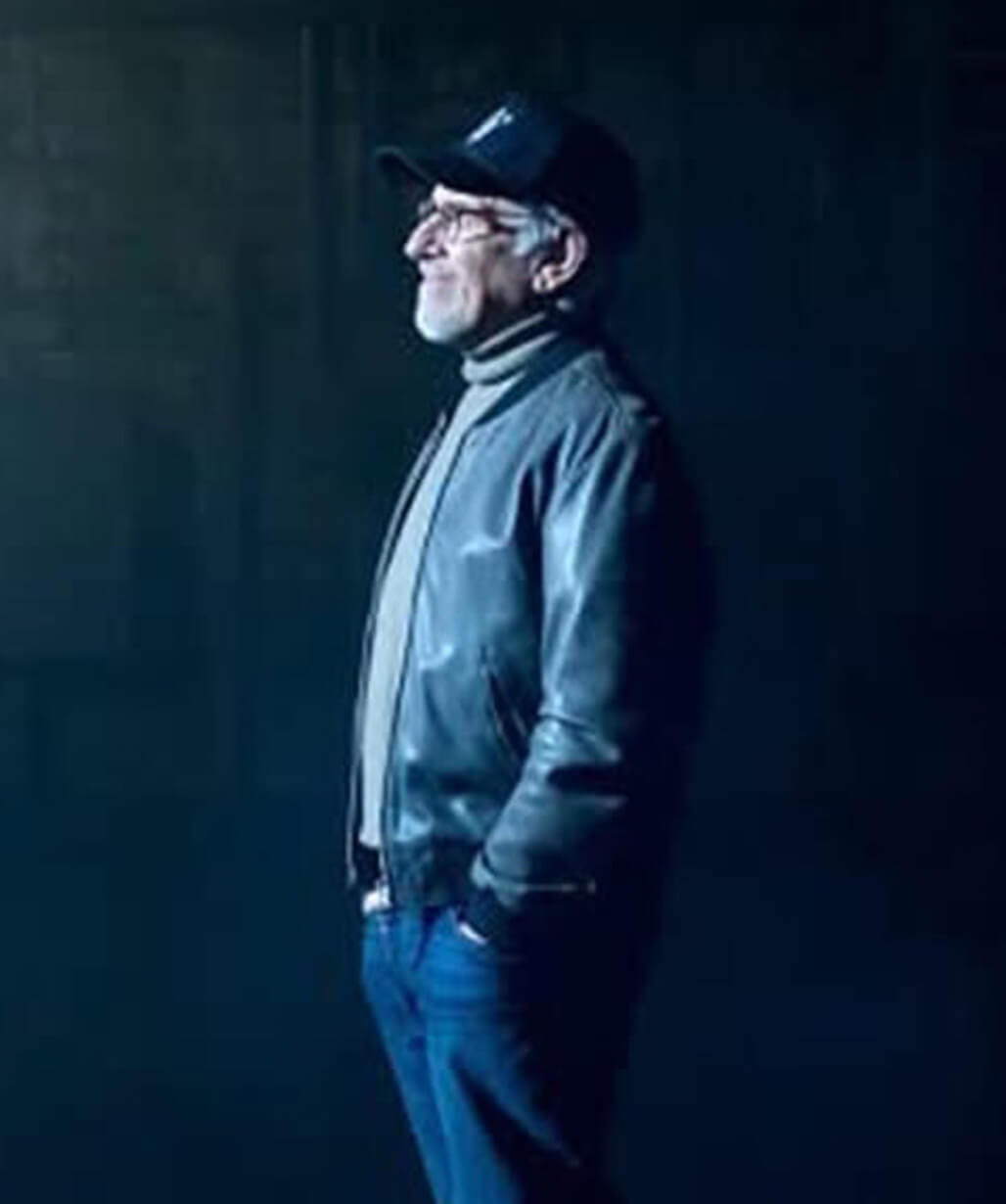 Steven Spielberg Disclosure Day 2026 Brown Leather Jacket