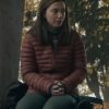 The Social Reckoning 2026 Frances Haugen Maroon Puffer Jacket